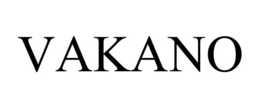 VAKANO trademark