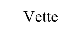 VETTE trademark