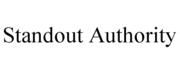 STANDOUT AUTHORITY trademark