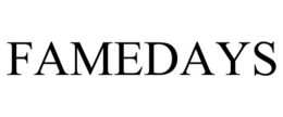 FAMEDAYS trademark