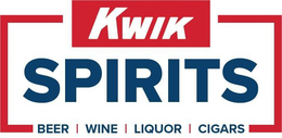 KWIK SPIRITS BEER WINE LIQUOR CIGARS trademark