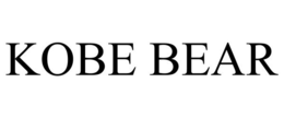 KOBE BEAR trademark