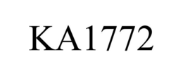 KA1772 trademark