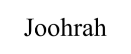 JOOHRAH trademark