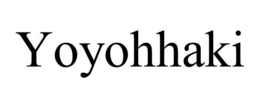 YOYOHHAKI trademark