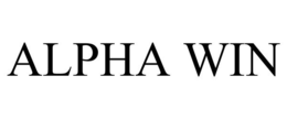ALPHA WIN trademark