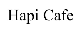 HAPI CAFE trademark
