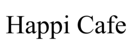 HAPPI CAFE trademark