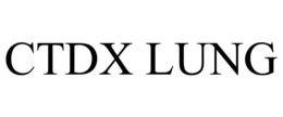 CTDX LUNG trademark
