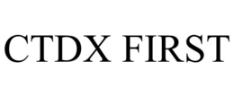 CTDX FIRST trademark
