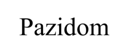 PAZIDOM trademark