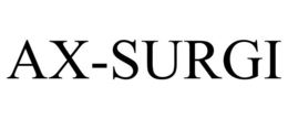 AX-SURGI trademark