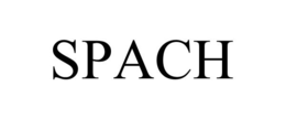 SPACH trademark