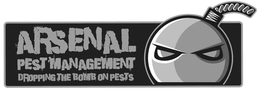 ARSENAL PEST MANAGEMENT DROPPING THE BOMB ON PESTS trademark