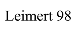 LEIMERT 98 trademark