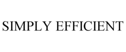 SIMPLY EFFICIENT trademark