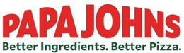 PAPA JOHNS BETTER INGREDIENTS. BETTER PIZZA. trademark