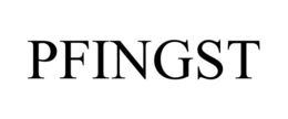 PFINGST trademark