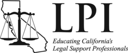 LPI EDUCATING CALIFORNIA'S LEGAL SUPPORT PROFESSIONALS trademark