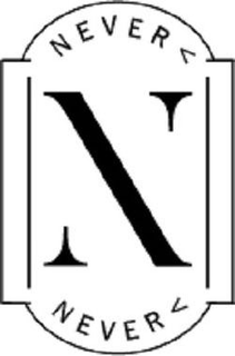 N NEVER< NEVER< trademark