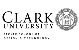CLARK UNIVERSITY BECKER SCHOOL OF DESIGN & TECHNOLOGY CLARK UNIVERSITY FIAT LUX MDCCCLXXXVII trademark