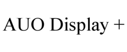 AUO DISPLAY + trademark