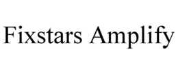 FIXSTARS AMPLIFY trademark