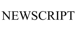 NEWSCRIPT trademark
