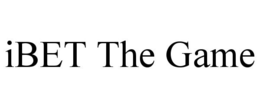 IBET THE GAME trademark