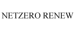 NETZERO RENEW trademark
