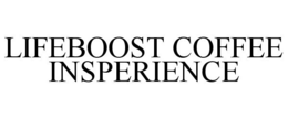 LIFEBOOST COFFEE INSPERIENCE trademark