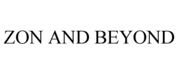 ZON AND BEYOND trademark