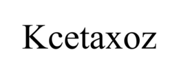 KCETAXOZ trademark
