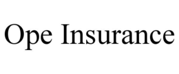 OPE INSURANCE trademark