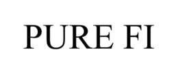 PURE FI trademark
