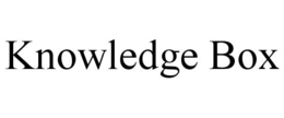 KNOWLEDGE BOX trademark