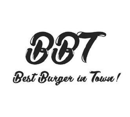 BBT BEST BURGER IN TOWN! trademark