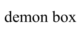 DEMON BOX trademark