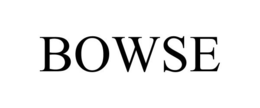 BOWSE trademark
