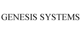 GENESIS SYSTEMS trademark