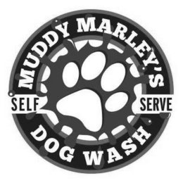 MUDDY MARLEY'S SELF SERVE DOG WASH trademark