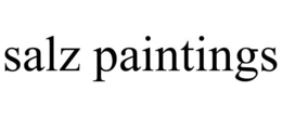 SALZ PAINTINGS trademark