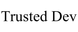 TRUSTED DEV trademark
