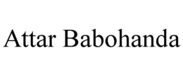 ATTAR BABOHANDA trademark