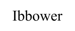 IBBOWER trademark