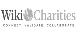 WIKICHARITIES CONNECT. VALIDATE. COLLABORATE. trademark