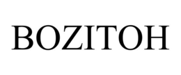 BOZITOH trademark