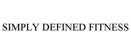 SIMPLY DEFINED FITNESS trademark