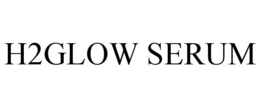 H2GLOW SERUM trademark
