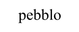 PEBBLO trademark